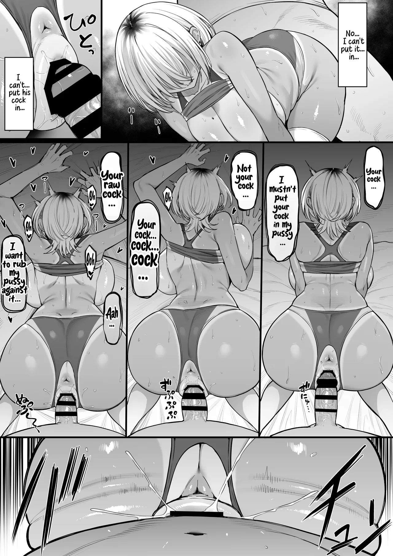 Hentai Manga Comic-The Secret Thing My Tomboyish Childhood Friend From The Track Team Does That She Can't Tell Anyone About.-Read-46